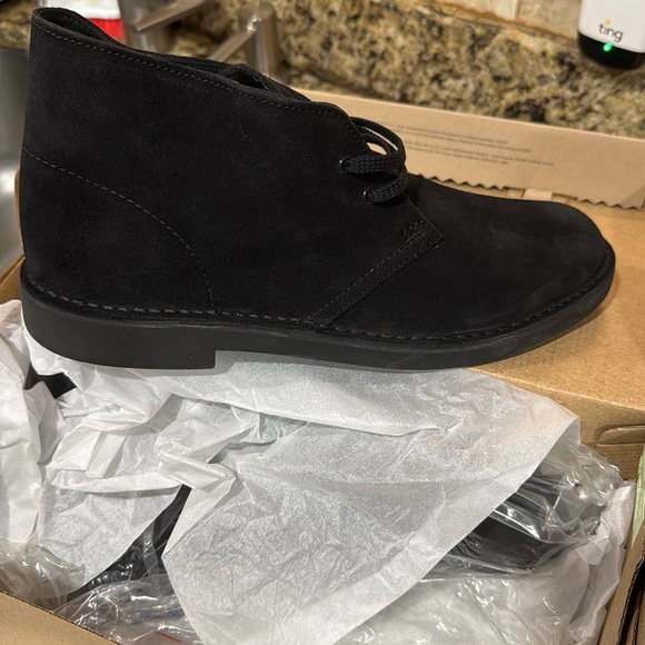 Clark’s Black Chelsea Boot Size 11M - Picture 1 of 1